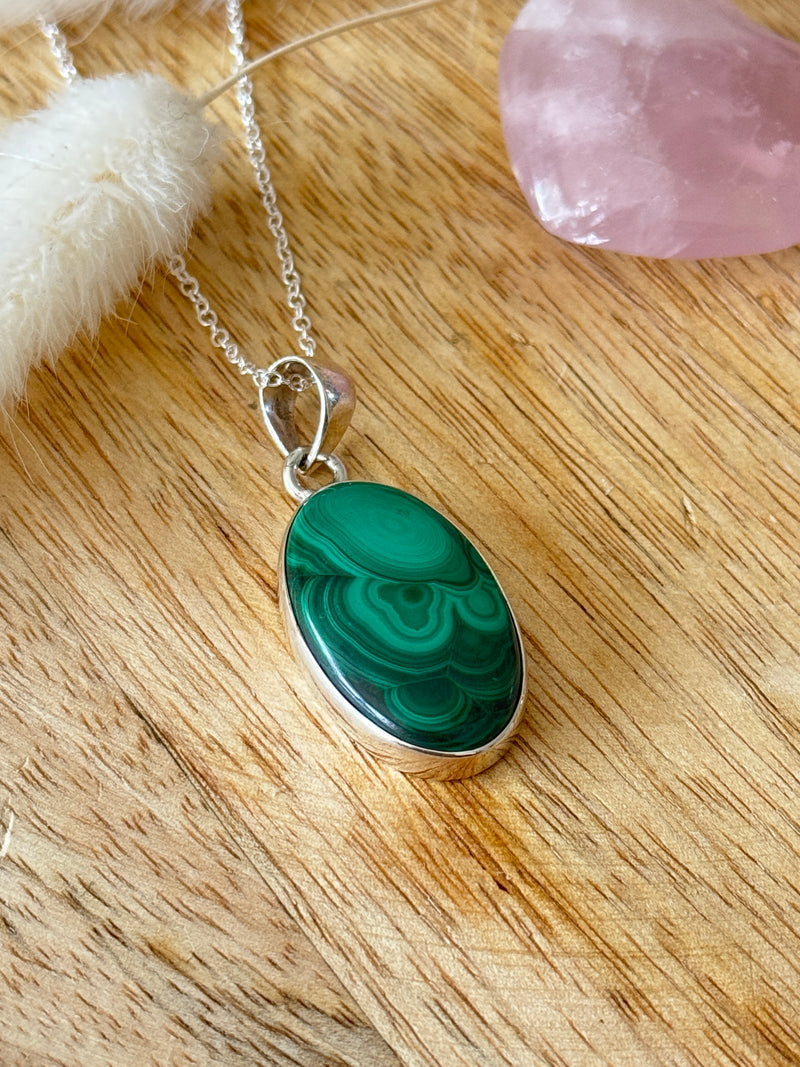 Pendentif Malachite