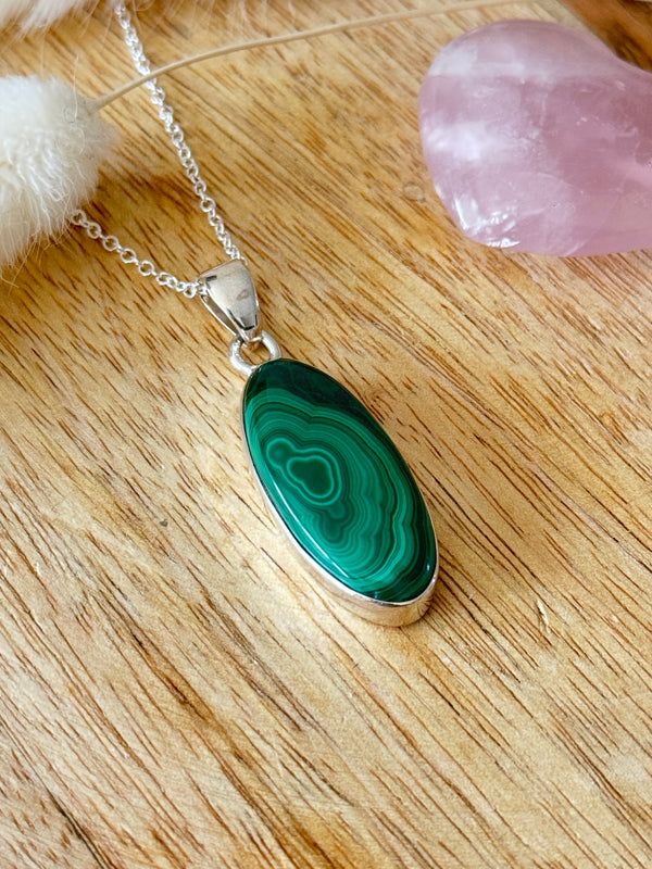 Pendentif Malachite