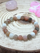 Bracelet pierre de lune Féminité et Fécondité