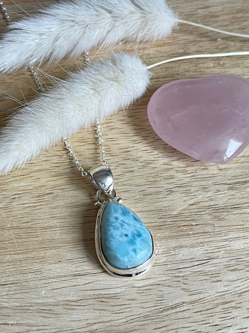 Pendentif en Larimar