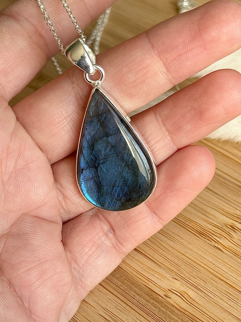 Pendentif Labradorite