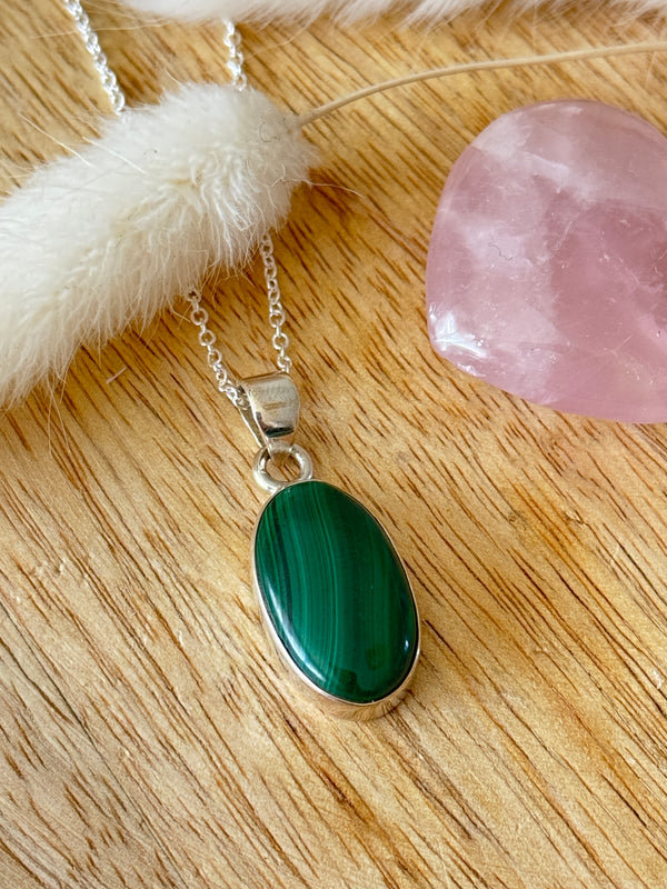 Pendentif Malachite