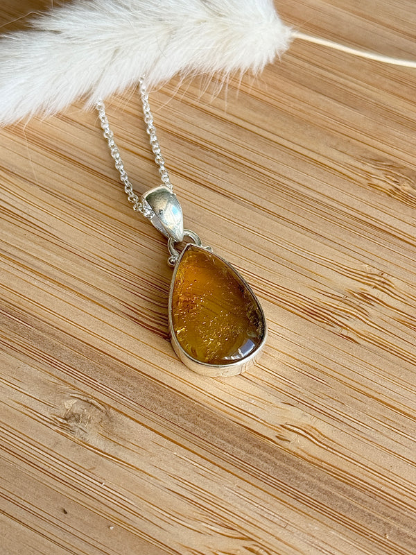 Pendentif Ambre