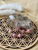 Créoles en Rhodochrosite