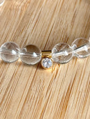Bracelet "Joyau" en cristal de roche