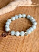 Bracelet "Joyau" en aigue marine