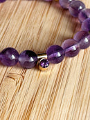 Bracelet "Joyau" en améthyste