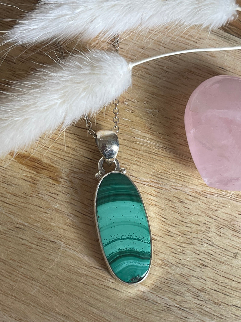 Pendentif Malachite