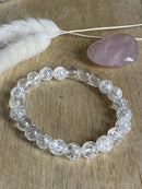 Bracelet Cristal de Roche Craquelé