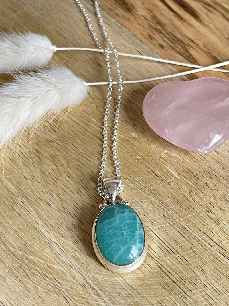Pendentif en Amazonite