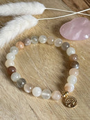 Bracelet pierre de lune Féminité et Fécondité