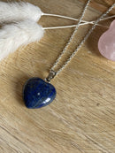 Collier Coeur Lapis Lazuli