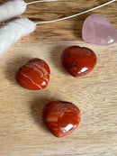 Coeur Jaspe rouge (à l'unité)