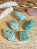 Pierre roulée Amazonite (à l'unité)