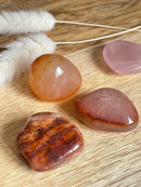 Pierre roulée Cornaline (à l'unité)